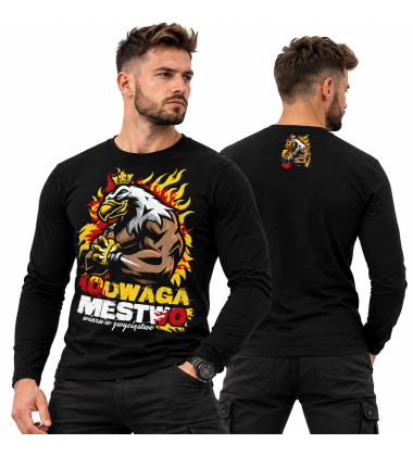 LONGSLEEVE PATRIOTYCZNI  ODWAGA MĘSTWO